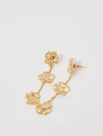 Pendientes de flores
