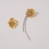 Pendientes de flores Pendientes de flores