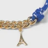 Pulsera con cadena de cordón marino Pulsera con cadena de cordón marino