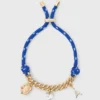 Pulsera con cadena de cordón marino Pulsera con cadena de cordón marino