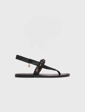 Sandalia plana de piel K.Jacques Sandalia plana de piel K.Jacques