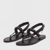 Sandalia plana de piel K.Jacques Sandalia plana de piel K.Jacques