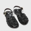 Sandalias de cuero con múltiples tiras