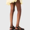 Sandalias de cuero con múltiples tiras