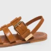 Sandalias gladiadoras de piel de K.Jacques