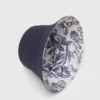 Sombrero de pescador reversible con estampado de frutas
