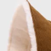 Sombrero de pescador reversible de pana