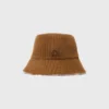 Sombrero de pescador reversible de pana