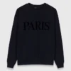 Sudadera con logotipo «Paris» en relieve Sudadera con logotipo «Paris» en relieve