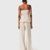 Top bustier entallado