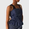 Top bustier estampado