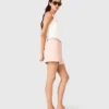 Top de cuello alto recto