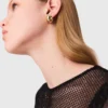 Top de jersey con diamantes