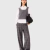 Top de punto con camisa extraíble