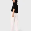 Top de terciopelo con lentejuelas