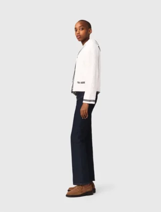 Vaqueros de denim con bolsillos