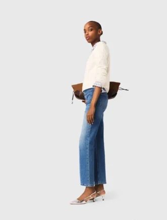 Vaqueros de denim con bolsillos