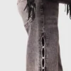 Vaqueros de pierna ancha con pedrería Vaqueros de pierna ancha con pedrería