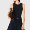 Vestido 2 en 1 con efecto tweed