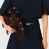 Vestido 2 en 1 con efecto tweed