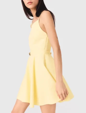 Vestido acampanado con tirantes