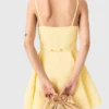 Vestido acampanado con tirantes