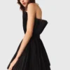 Vestido bustier de tul y organza Vestido bustier de tul y organza