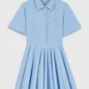 Vestido camisero acampanado