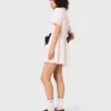 Vestido camisero de manga corta