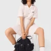 Vestido camisero de manga corta