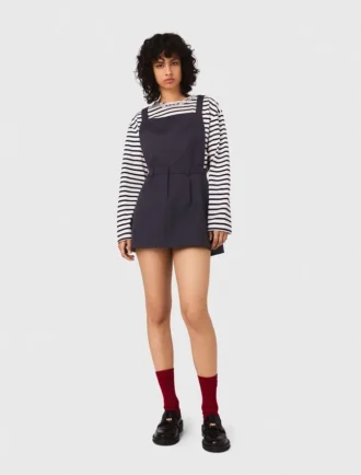 Vestido con tirantes tipo pichi