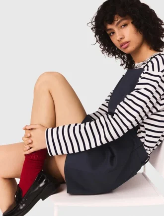 Vestido con tirantes tipo pichi