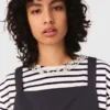 Vestido con tirantes tipo pichi
