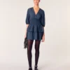 Vestido corto con volantes Vestido corto con volantes