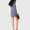 Vestido corto de tweed