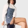 Vestido corto de tweed