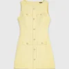 Vestido corto de tweed