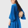 Vestido corto plisado Vestido corto plisado