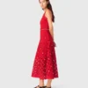 Vestido de croché con efecto espejo Vestido de croché con efecto espejo