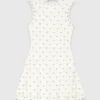 Vestido de croché con efecto espejo Vestido de croché con efecto espejo