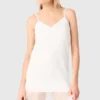 Vestido de tafetán y encaje Vestido de tafetán y encaje
