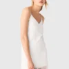 Vestido de tafetán y encaje Vestido de tafetán y encaje
