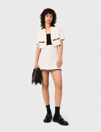 Vestido de tweed 2 en 1