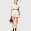 Vestido de tweed 2 en 1