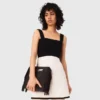 Vestido de tweed 2 en 1