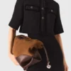 Vestido de tweed brillante 2 en 1