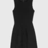 Vestido de tweed brillante 2 en 1