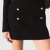 Vestido mini de cuello alto Vestido mini de cuello alto