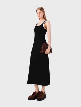 Vestido sin mangas de jersey