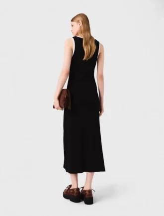 Vestido sin mangas de jersey